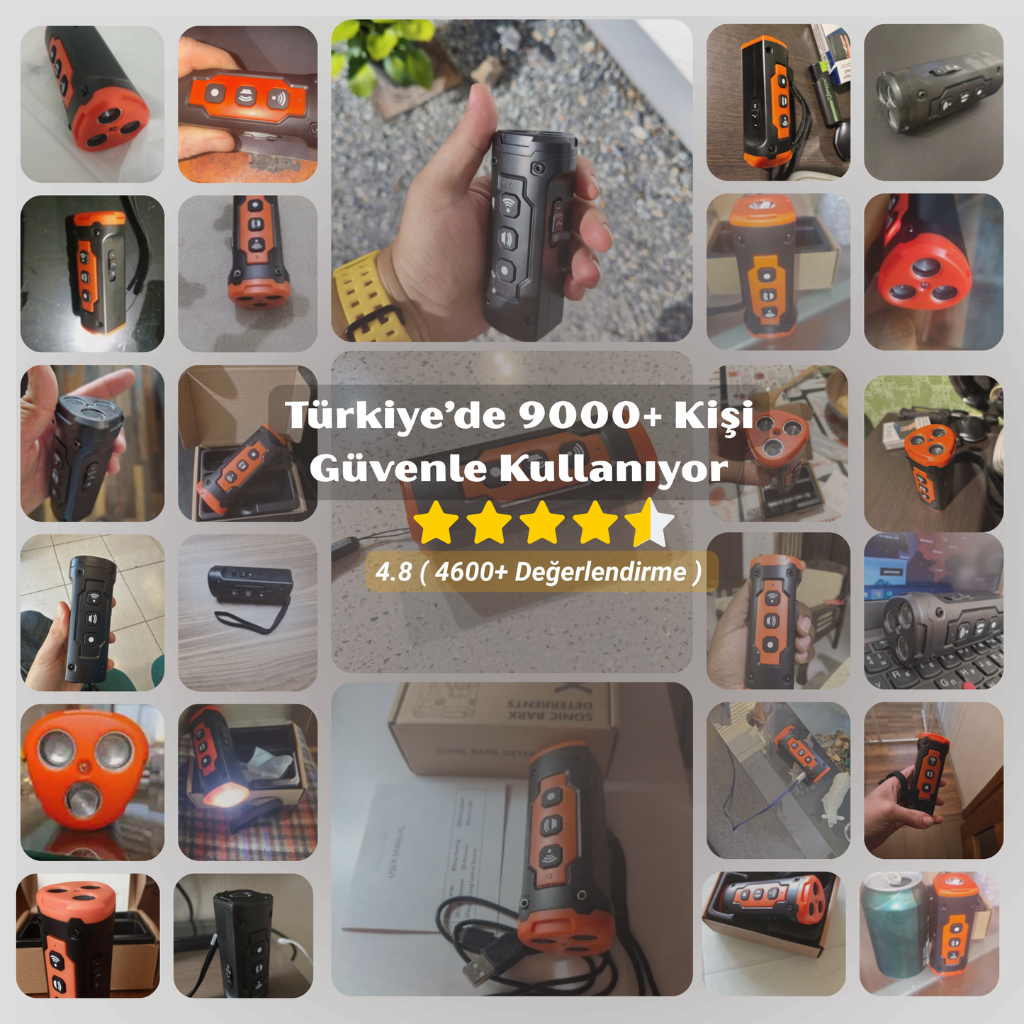 Ultrasonik Köpek Kovucu ve Eğitici NPS Alpha Pro