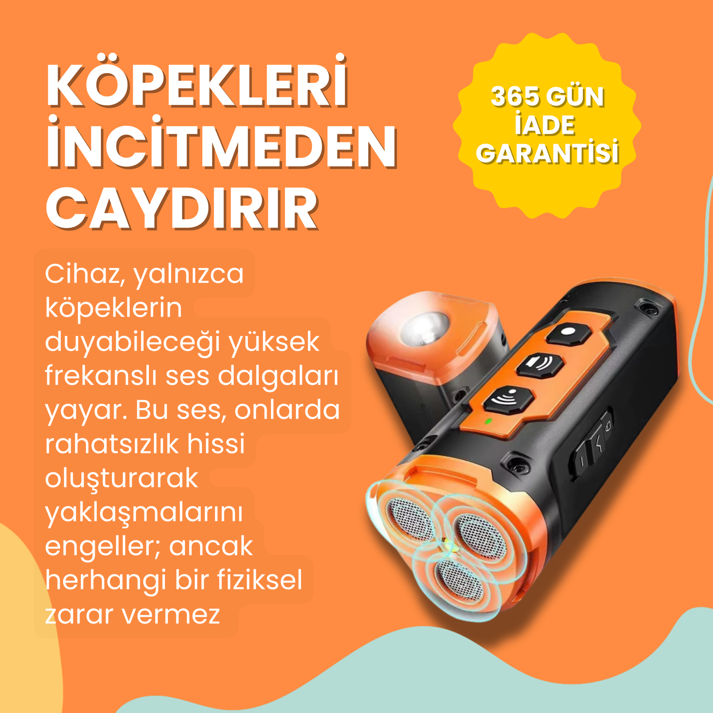 Ultrasonik Köpek Kovucu ve Eğitici NPS Alpha Pro
